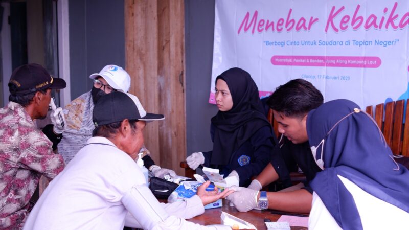 Yayasan Amal Bunda gelar Layanan Kesehatan Gratis di Muara Dua, Kampung Laut