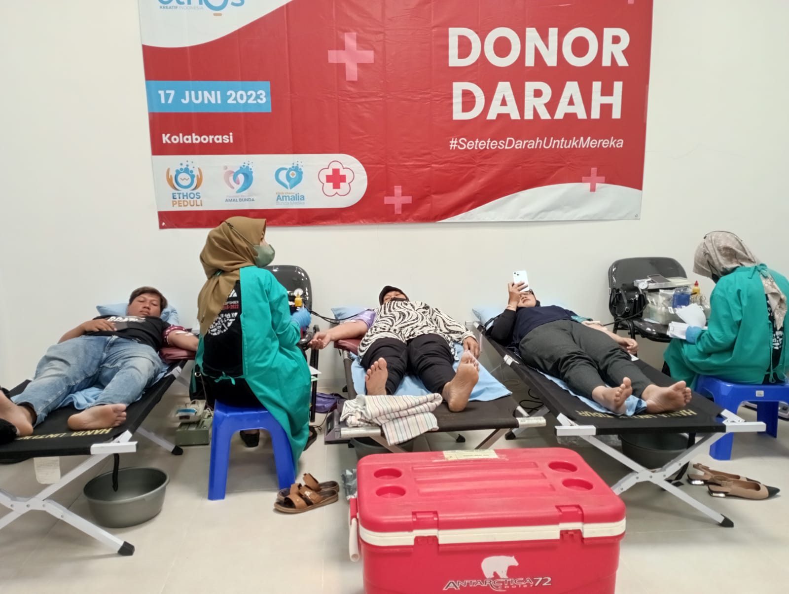 Peringati Hari Donor Darah Sedunia Amal Bunda Adakan Aksi Donor Darah