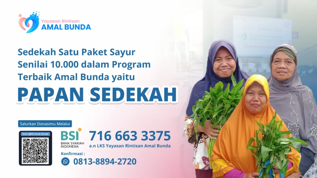 Papan Sedekah Sayur
