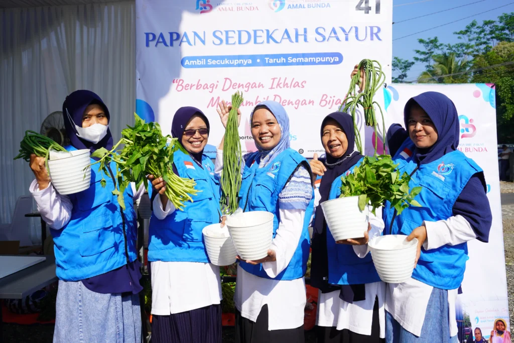 Hadirkan Kepedulian Pangan, LAZ Amal Bunda Salurkan 21.479 Paket Sayur Selama Mei 2026