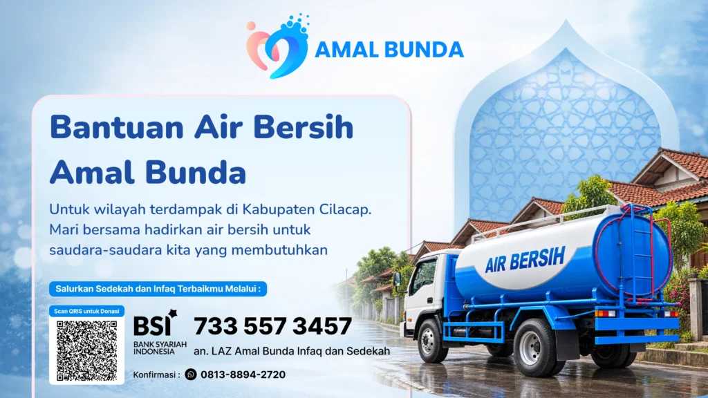 Bantuan Air Bersih Amal Bunda