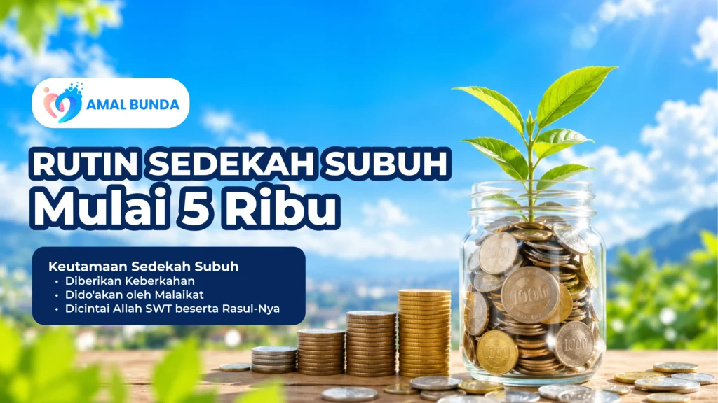 Rutin Sedekah Subuh, Mulai 5 Ribu