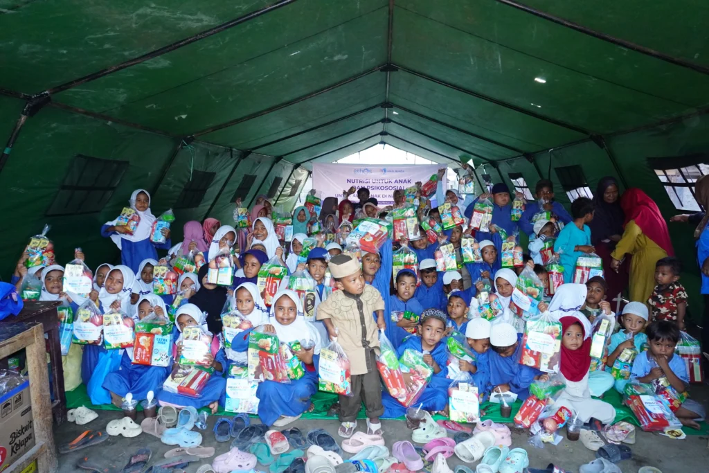 125 Anak di Nangadhero Ikuti Kegiatan Psikososial Amal Bunda